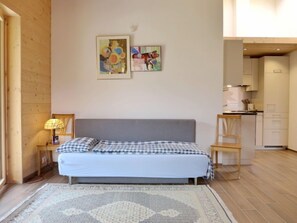 1 bedroom, internet