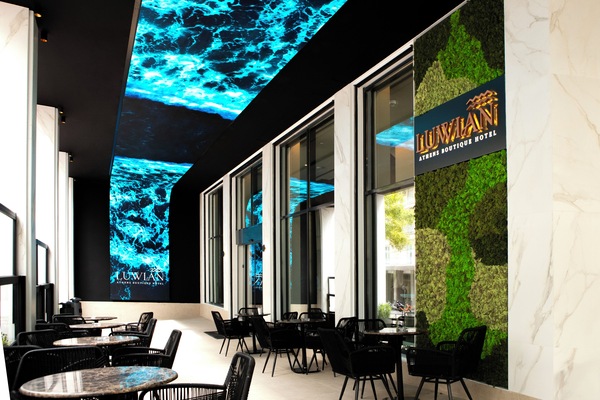 Fachada de la propiedad