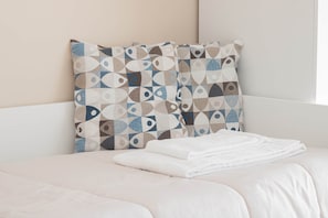 2 quartos, roupa de cama