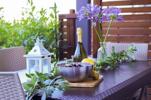 Outdoor dining - LUXURY 9A - Porto - Piscina - Jacuzzi (Santo Stefano al Mare)