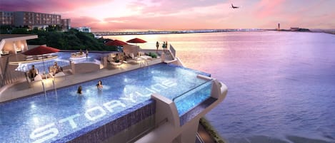 Seasonal outdoor pool