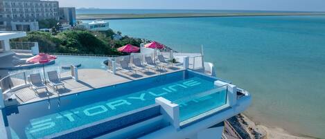 Alberca al aire libre por temporada