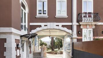 Entrada de la propiedad