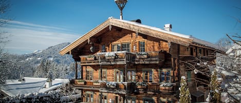 Majoituspaikan julkisivu