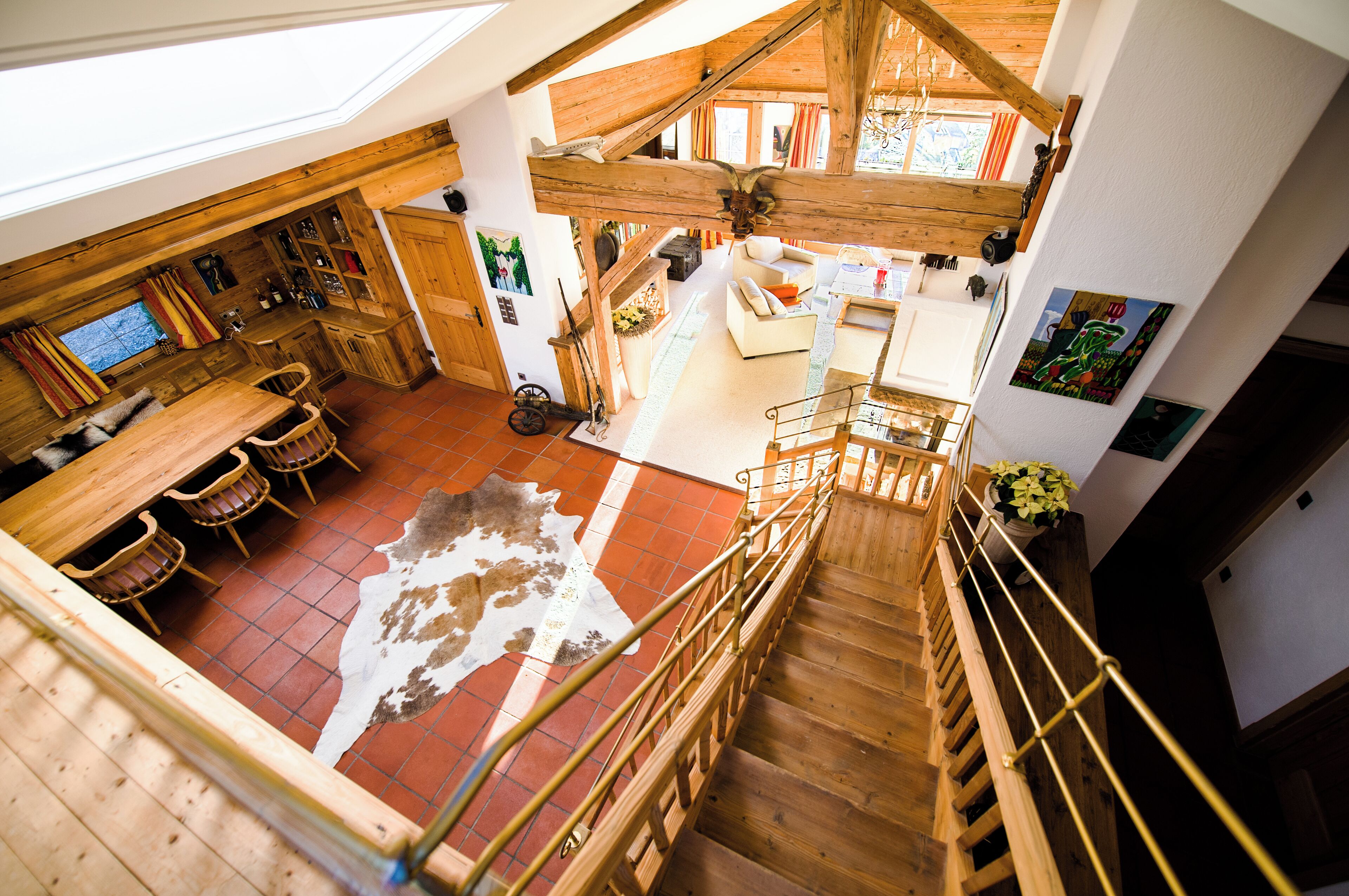 Penthouse | Khu phòng khách | TV màn hình phẳng 20-inch có truyền hình cáp, sàn nhà có sưởi 