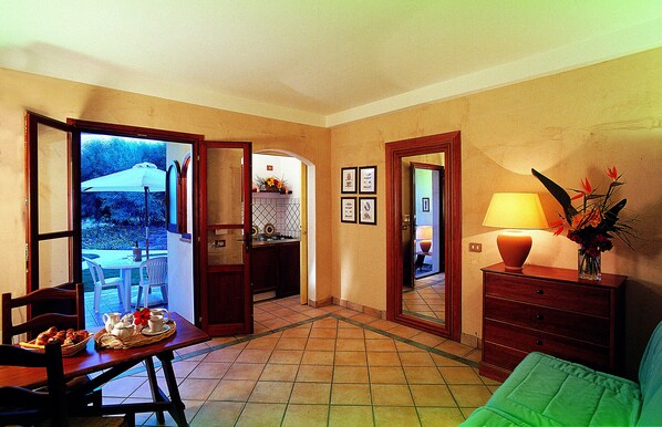 Apartment, 2 Schlafzimmer, Balkon | Innenbereich