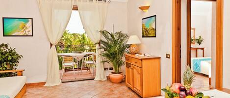 Appartamento, 2 camere da letto, balcone | Ristoranti