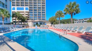 Pool - Spectacular Direct Beach ,Ocean  View 17 floor Romantic Get Away King Bed ! (Myrtle Beach)