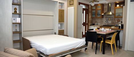 1 Schlafzimmer, Bügeleisen/Bügelbrett, Reisekinderbett, kostenloses WLAN