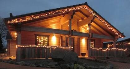 5 * chalet with sauna, fireplace, barrier-free in alpine chalet style, in the Upper Harz Mountains