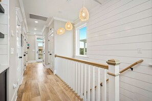 Interior - Fritz's Fantasea: Ocean View Island Home with Pool, Elevator (Oak Island)