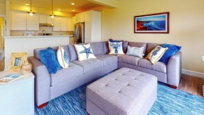 Smart-TV, DVD-Player, Tischtennisplatte, Bücher