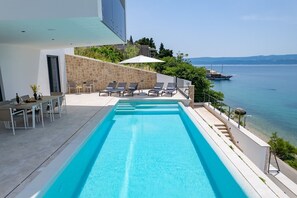 Una piscina climatizada
