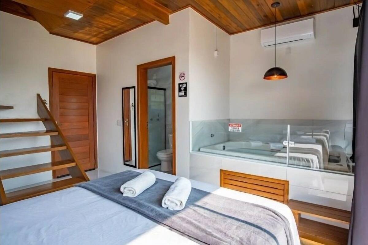 Bungalow de base | 1 chambre, espace de travail pour ordinateurs portables