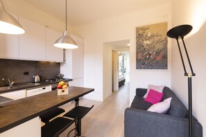 Lägenhet Design | Vardagsrum | Platt-tv