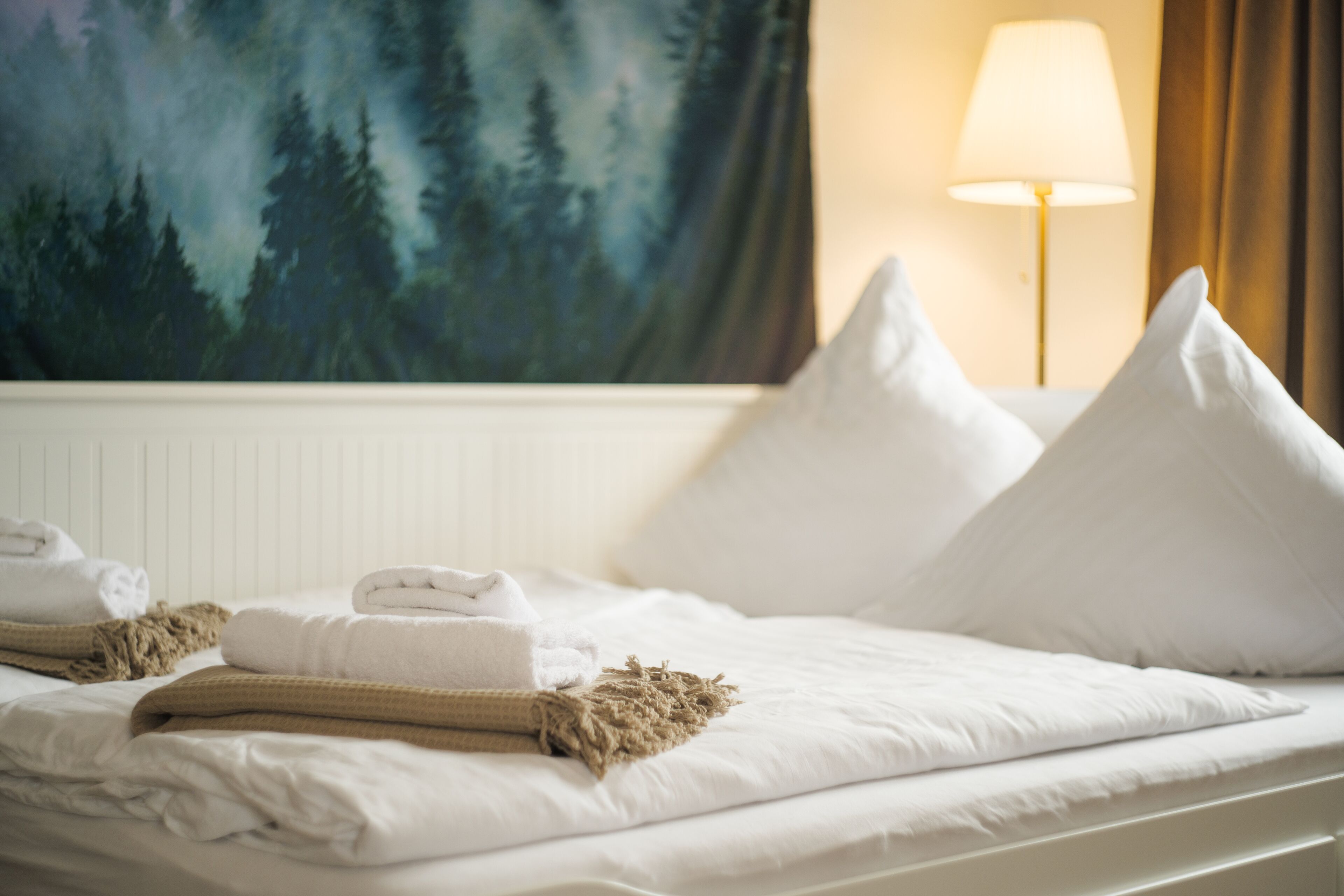 1 Schlafzimmer, kostenloses WLAN, Bettwäsche, Rollstuhlgeeignet