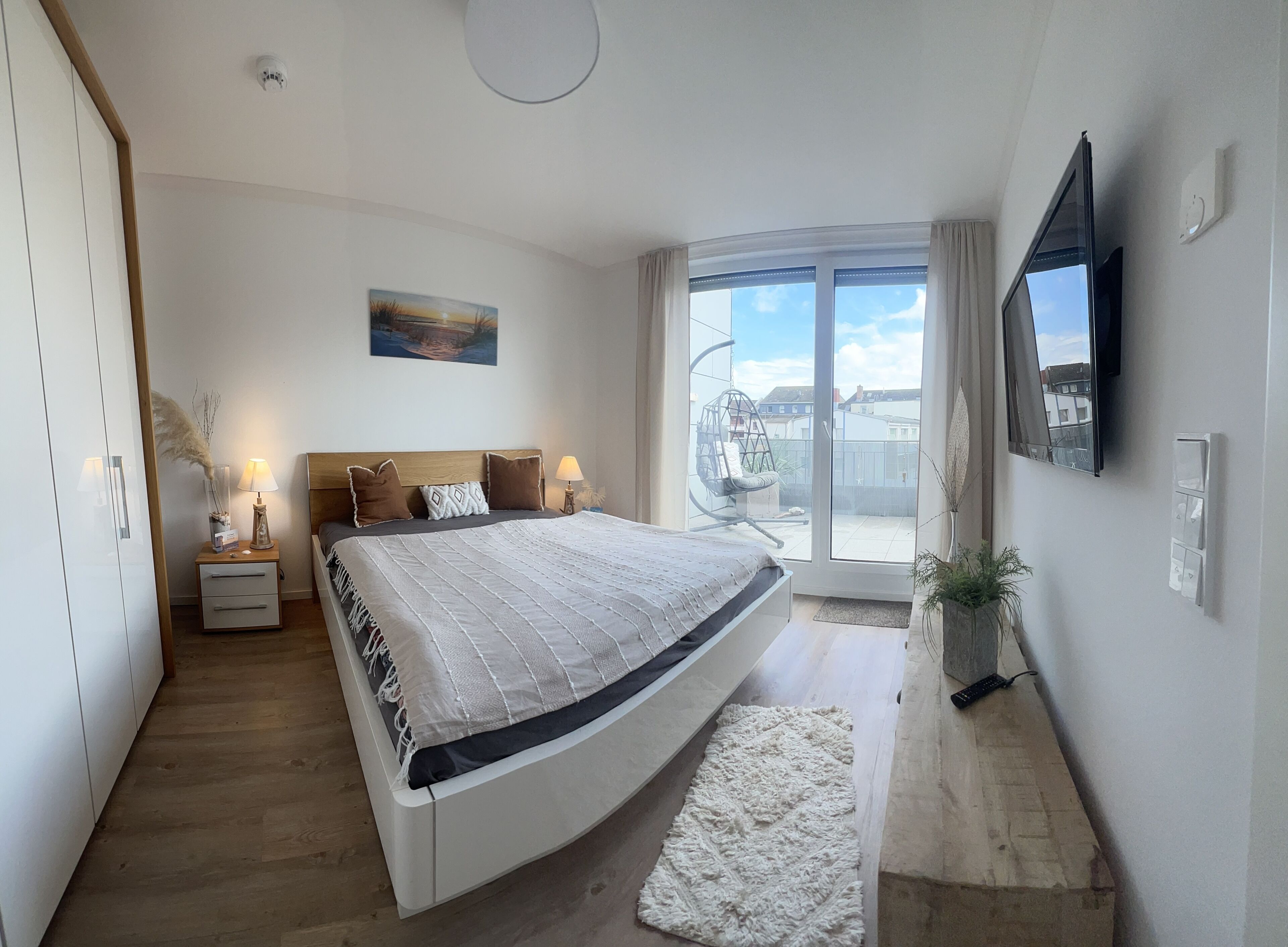 1 bedroom, iron/ironing board, travel crib, free WiFi