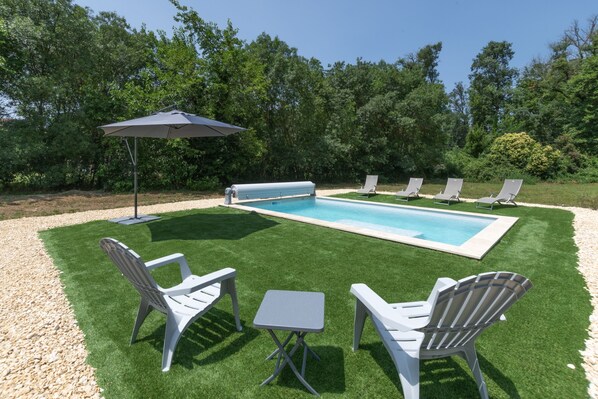Pool - Villa Graveyron - Maison avec piscine privée (Berrias-et-Casteljau)