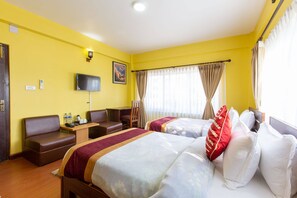 Premium Room | Minibar, in-room safe, desk, laptop workspace - Deepjyoti Inn & Homestay (Kathmandu)