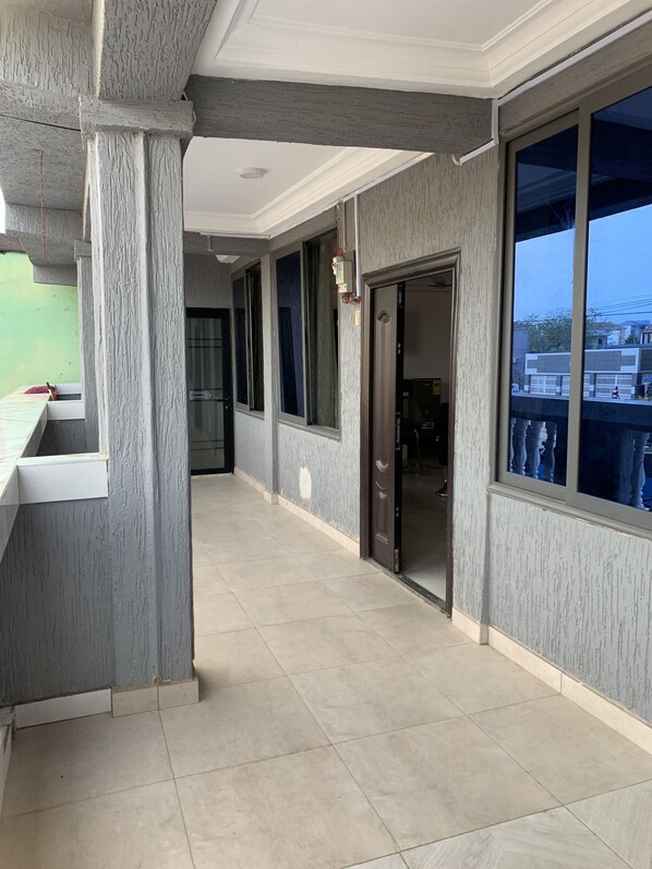 Front of property - Central Reservations Apartment (Accra)