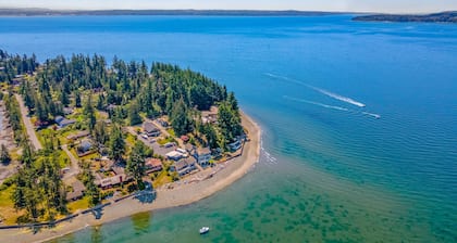Skiou Point Beach House | Waterfront, dog-friendly home with amazing view, beach