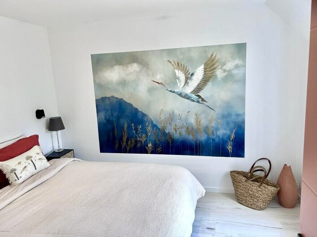 1 多间卧室、熨斗/熨衣板、床单