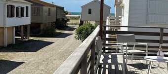 Beau Chalet Authentique, vue sur mer