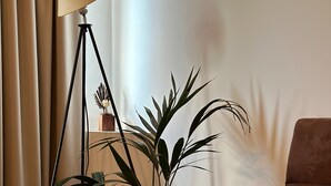 Chambre Deluxe double, vue sur la montagne | Aire de séjour