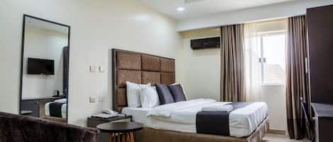 Standard Double Room | In-room safe, blackout drapes, free WiFi, bed sheets