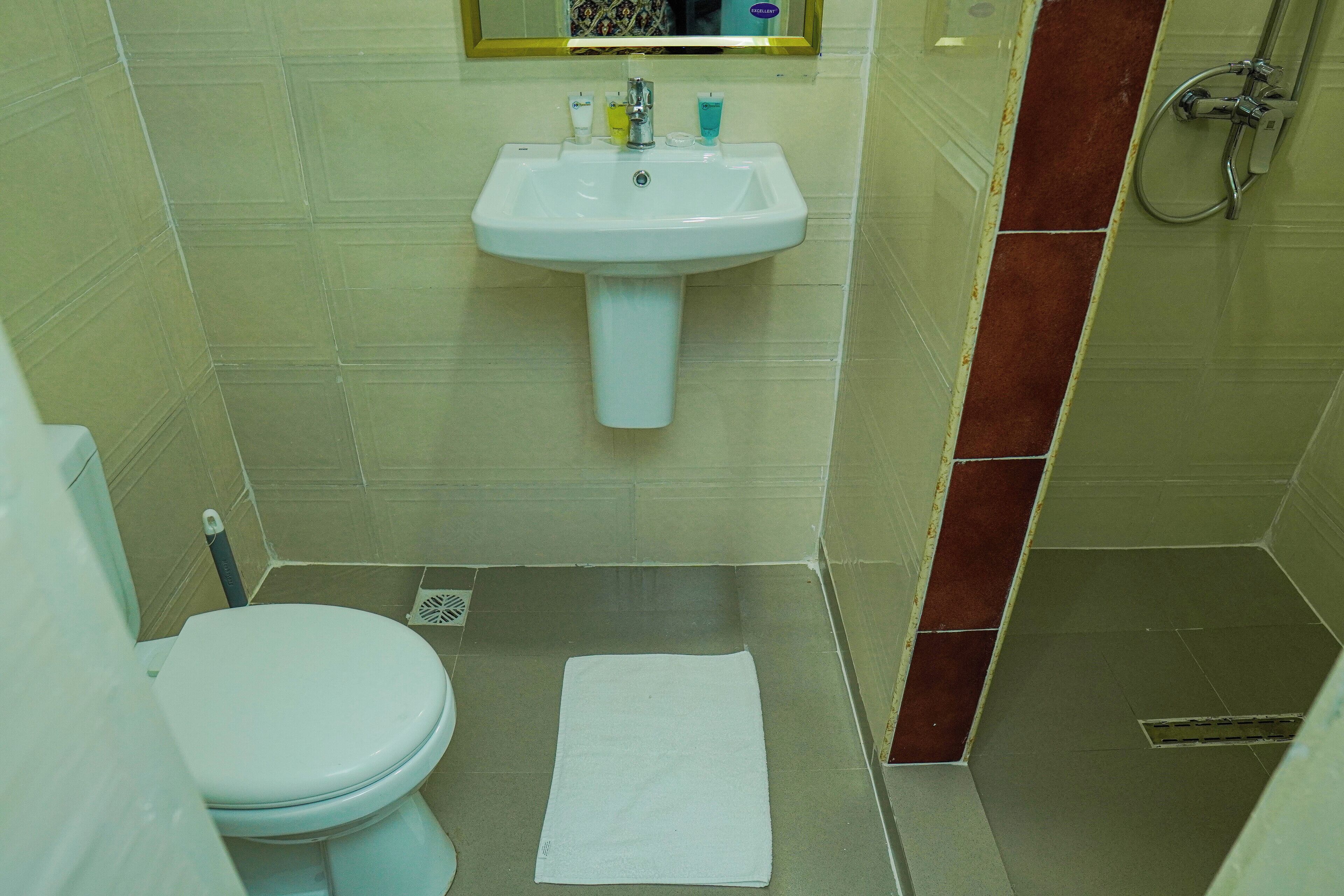 standard double room | bathroom shower