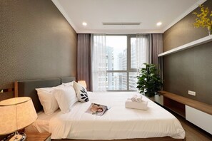 Signature-Apartment | Verdunkelungsvorhänge, Bügeleisen/Bügelbrett, kostenloses WLAN