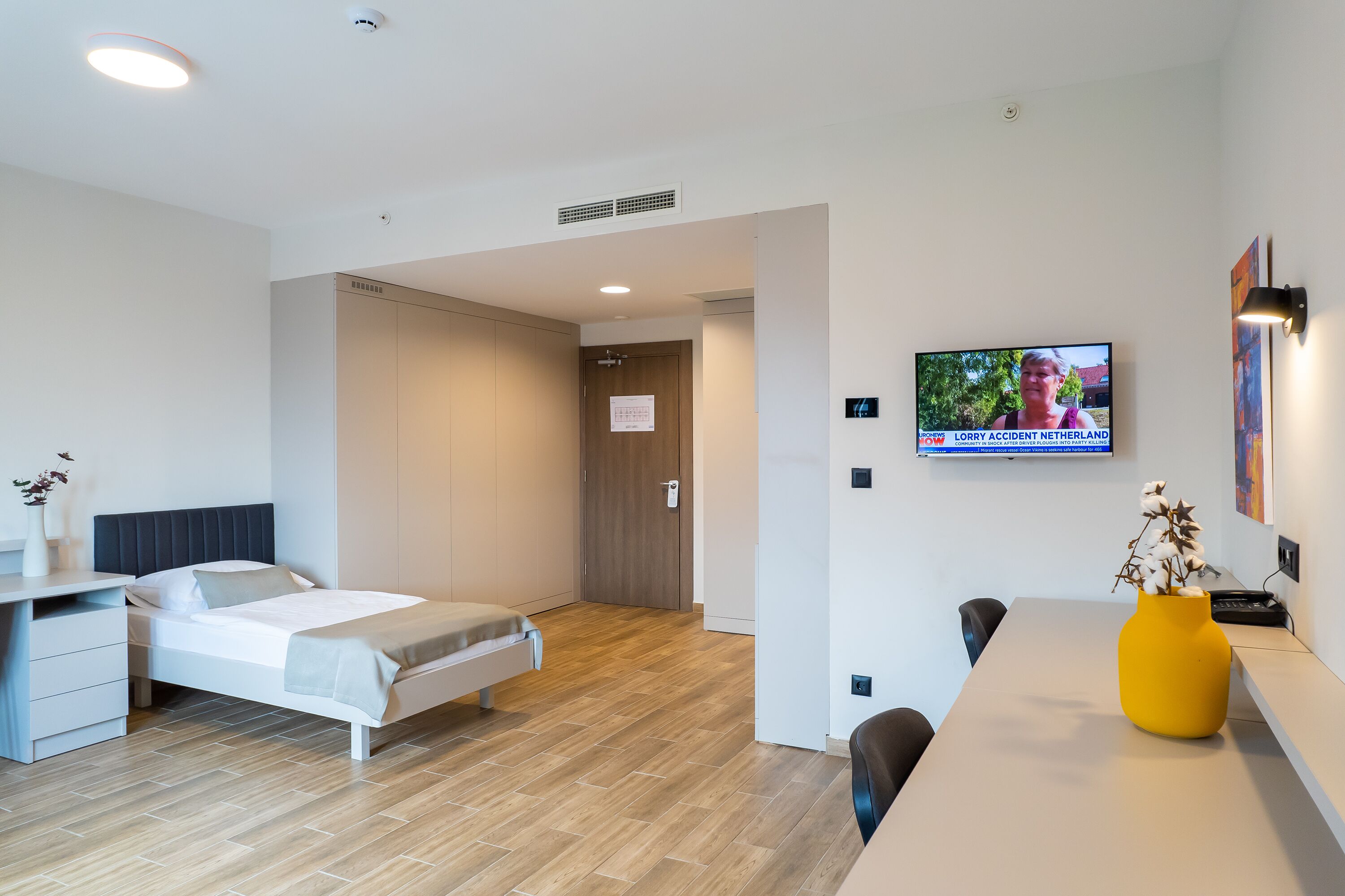 minibar, in-room safe, desk, blackout curtains