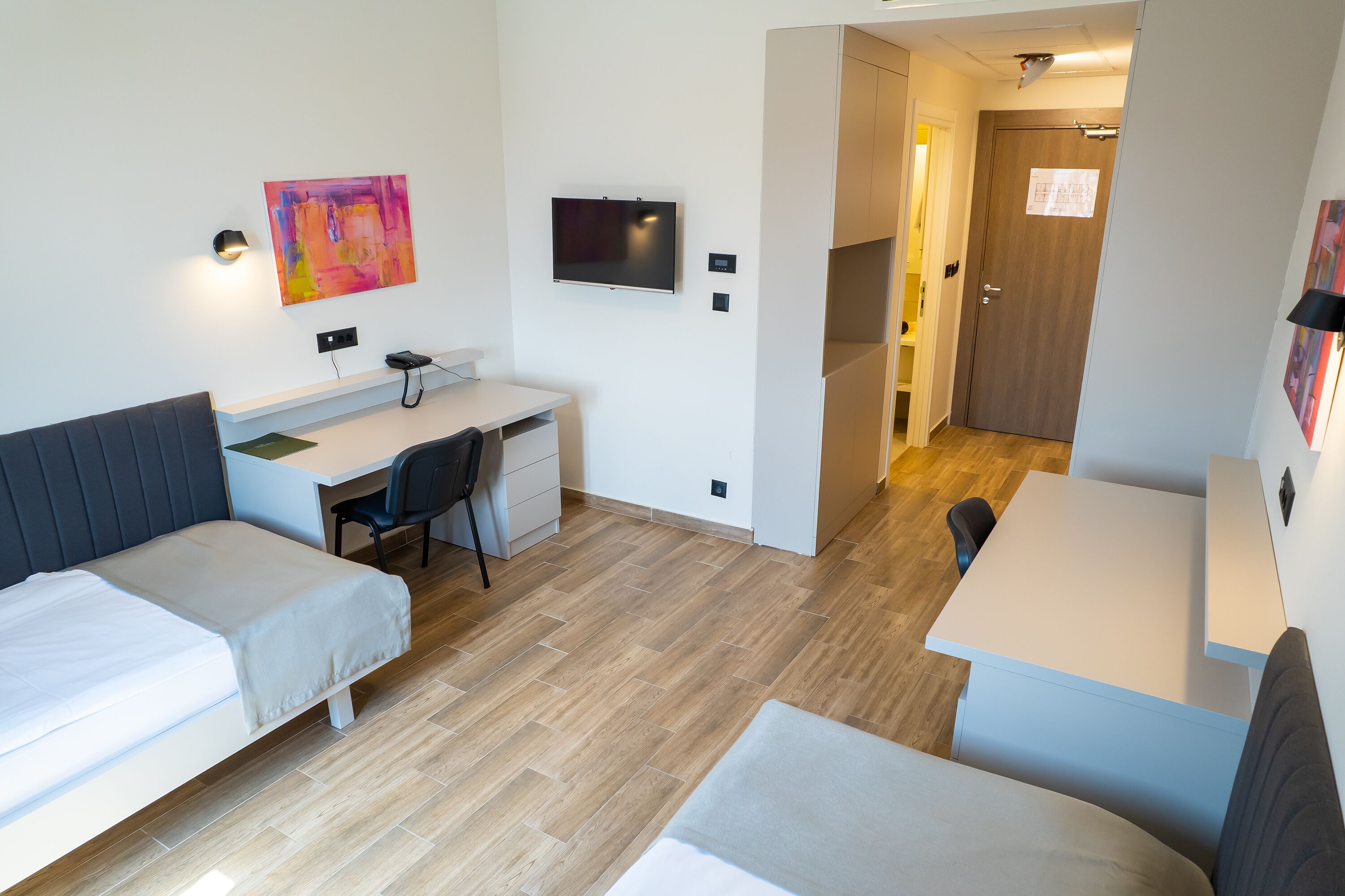 minibar, in-room safe, desk, blackout curtains