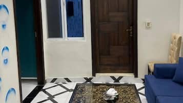 Sittområde i lobbyn