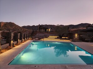 A heated pool - New 2023. Private pool Spa & Fit Center, Mountain Lodge @ Sereno Canyon Casita (Scottsdale)