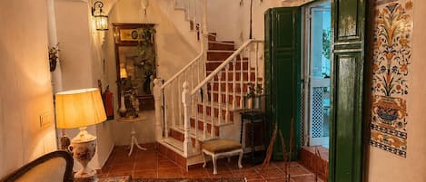 Interior entrance