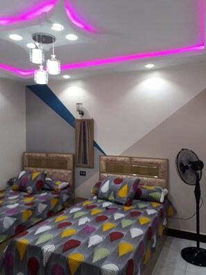 3 habitaciones, tabla de planchar con plancha y wifi gratis 