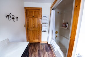 Hair dryer, towels, soap, shampoo - Gorgeous Lake View Log Cabin with Hot Tub! (Ellijay)