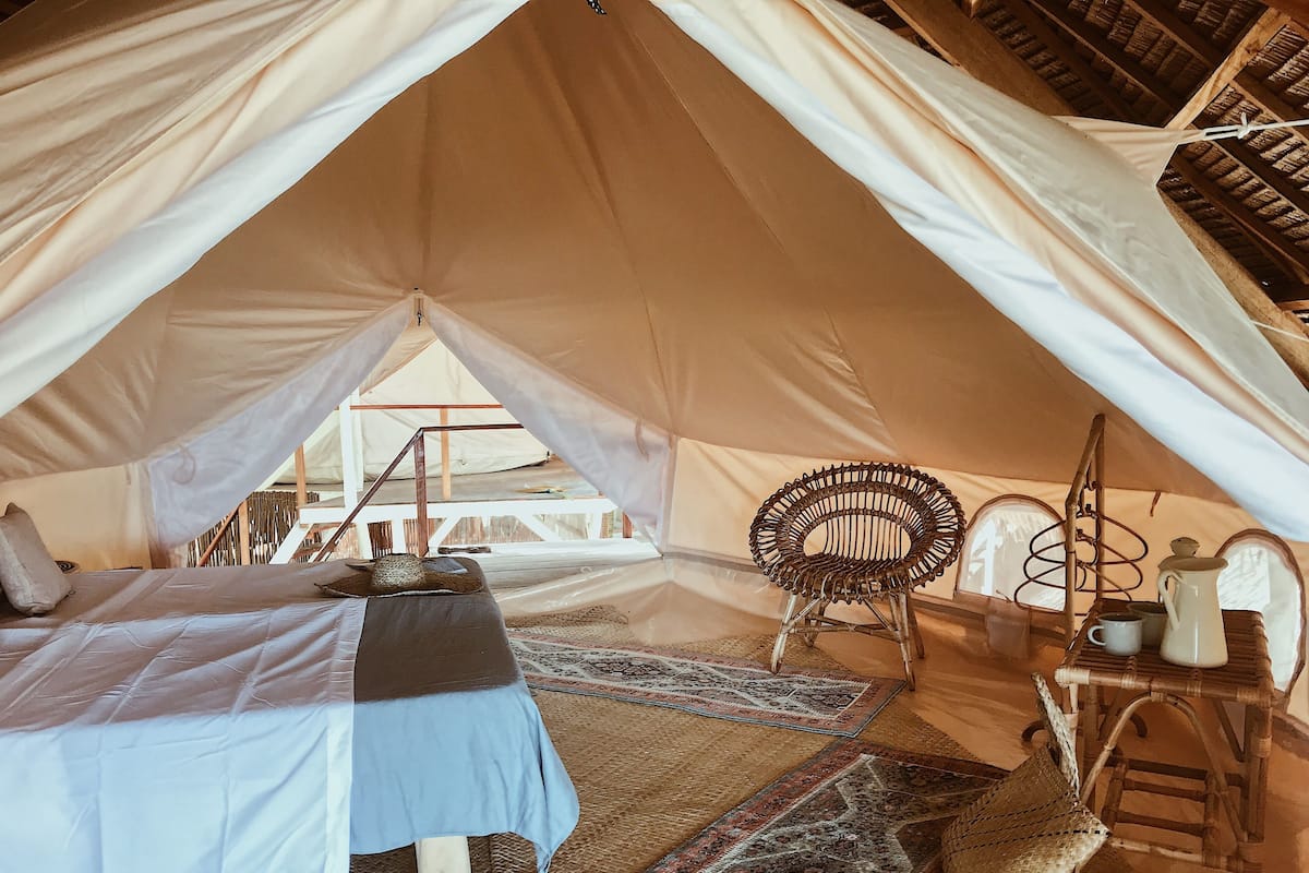 Design Tent, 1 Bedroom, Ensuite, Ocean View | View from room
