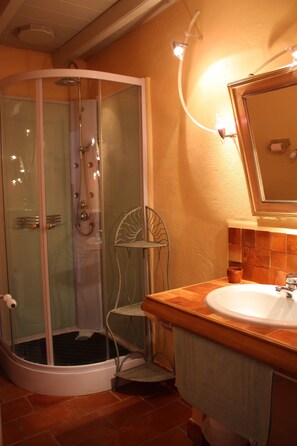 Dusche, Toilettenpapier