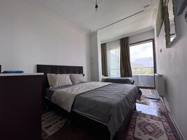 1 多间卧室、办公桌、笔记本电脑工作区、免费 WiFi