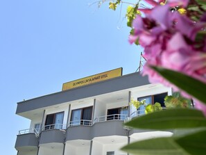 Fassade der Unterkunft