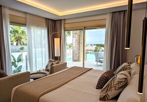 Junior Suite, 1 King Bed, Terrace, Sea View | View from room - Dionis Boutique Hotel & Spa (Javea)