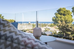 Deluxe Double Room, 1 King Bed, Terrace, Sea View | View from room