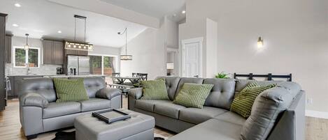 TV connectée, cheminée