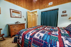 Basic Cabin | 2 bilik tidur, Wi-fi percuma 
