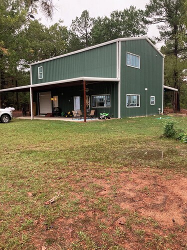 Secluded getaway spot in the pine forest