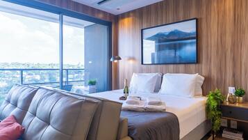 Apartament Comfort | 1 dormitori, cortines opaques, wifi gratuïta i roba de llit