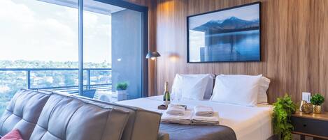 Căn hộ tiện nghi đơn giản | 1 phòng ngủ, màn/rèm cản sáng, truy cập Internet không dây miễn phí