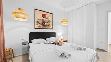 2 habitaciones, wifi gratis y ropa de cama